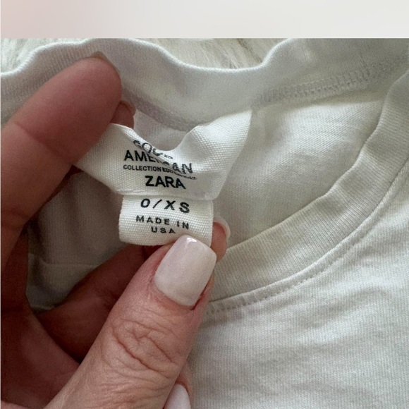 Good American White Short Sleeve Tee - Picture 4 of 4